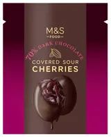 Marks & Spencer Třešně v hořké čokoládě