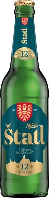 Starobrno Štatl 12 sklo
