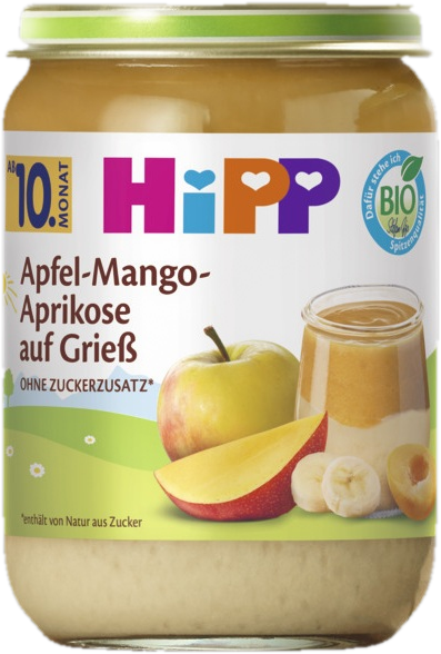 HiPP BIO Krupička s ovocem
