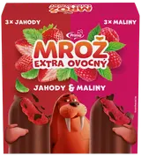 Mrož jahodový a malinový multipack (6×50 ml)