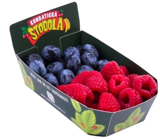Kunratická stodola - duopack (maliny a borůvky), vanička