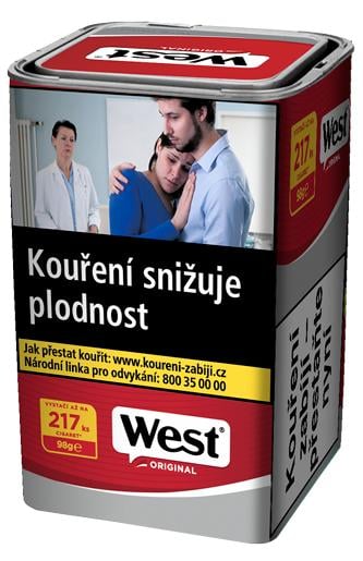 West Red cigaretový tabák