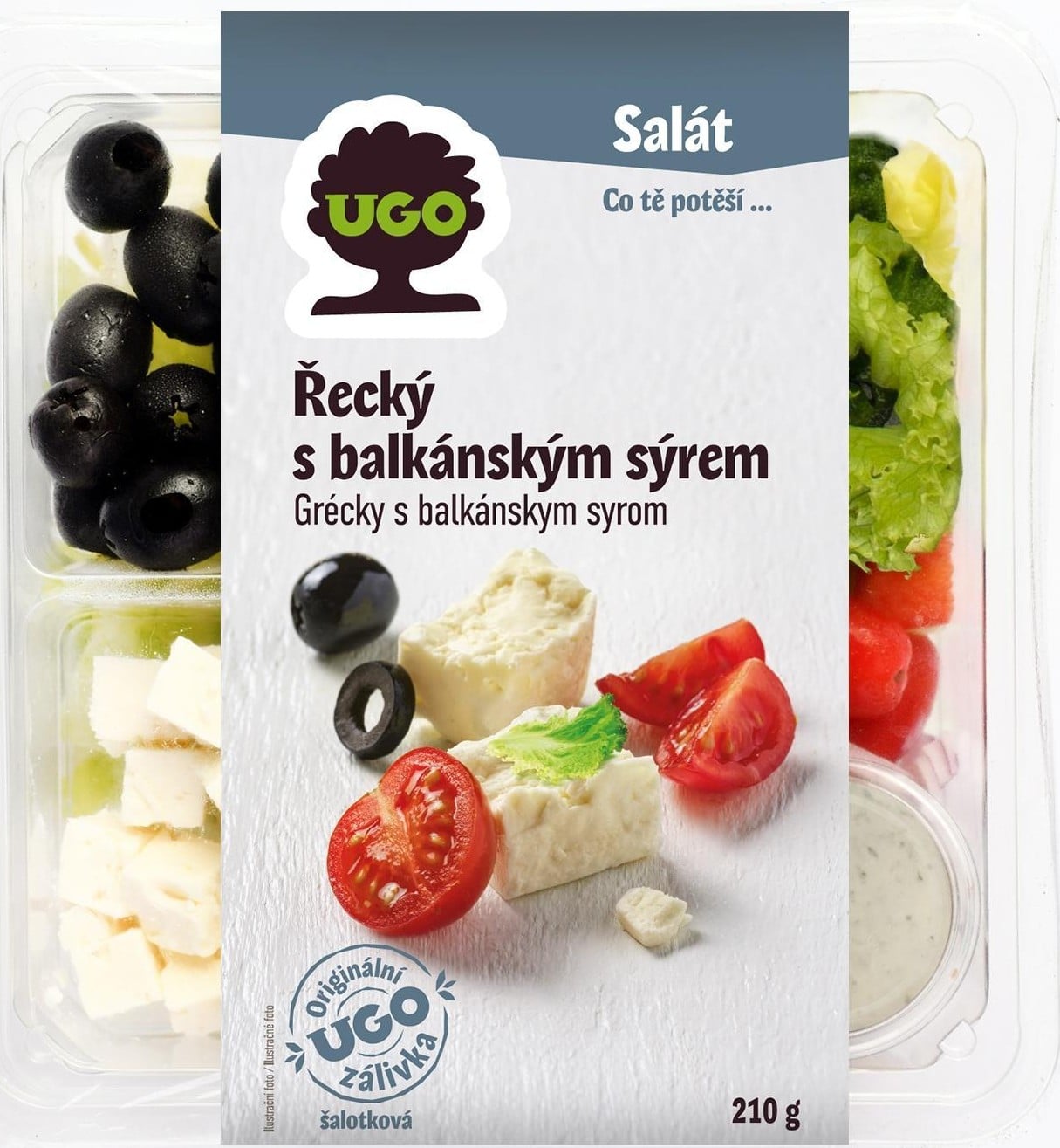 UGO Řecký salát s balkánským sýrem