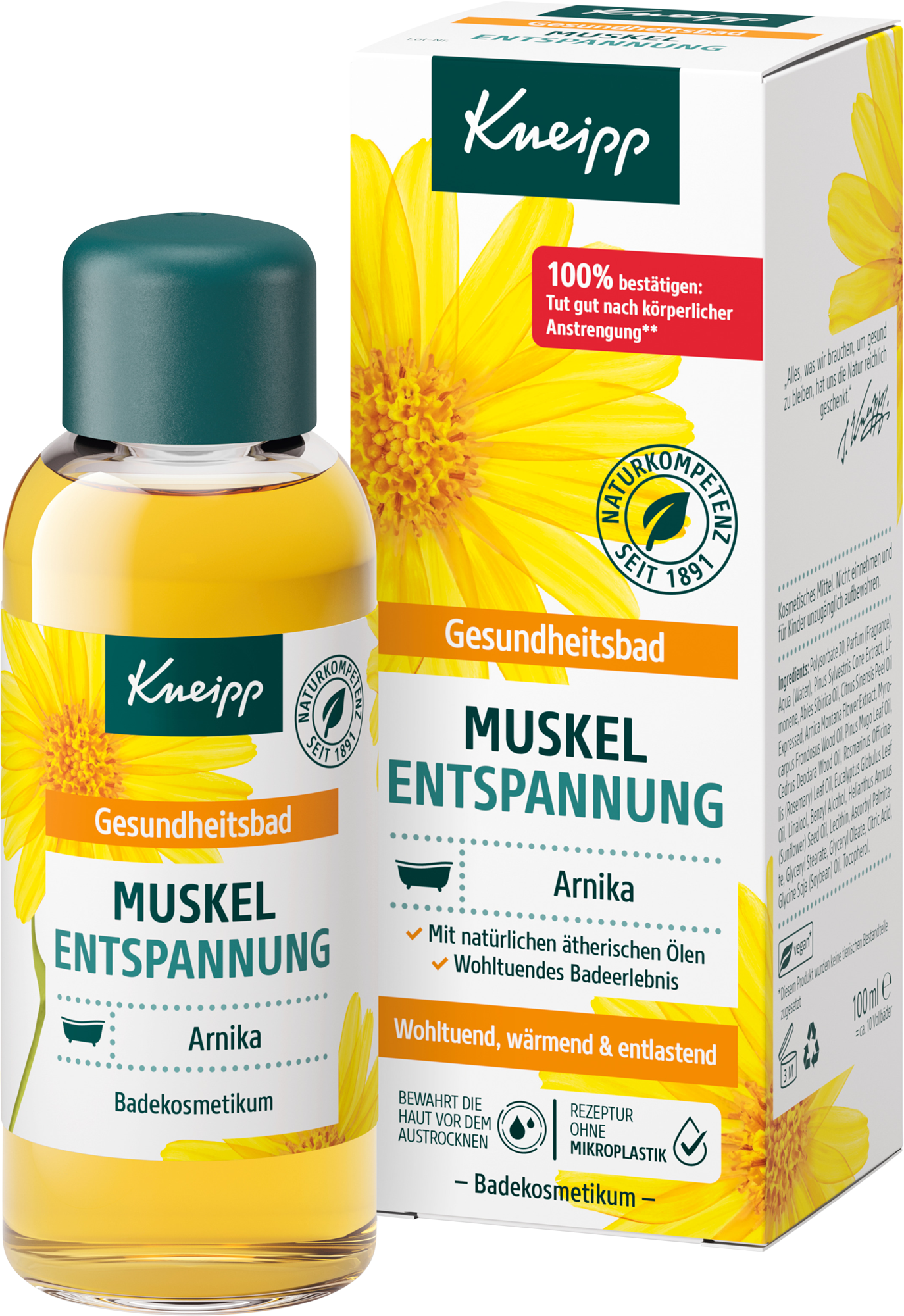 Kneipp Muskel Entspannung olej do koupele