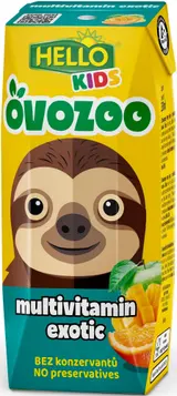 Hello Ovozoo pitíčko – multivitamin exotic