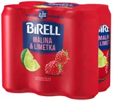 Birell 0.0 Malina & Limetka nealkoholické pivo 6×0,5 l plech