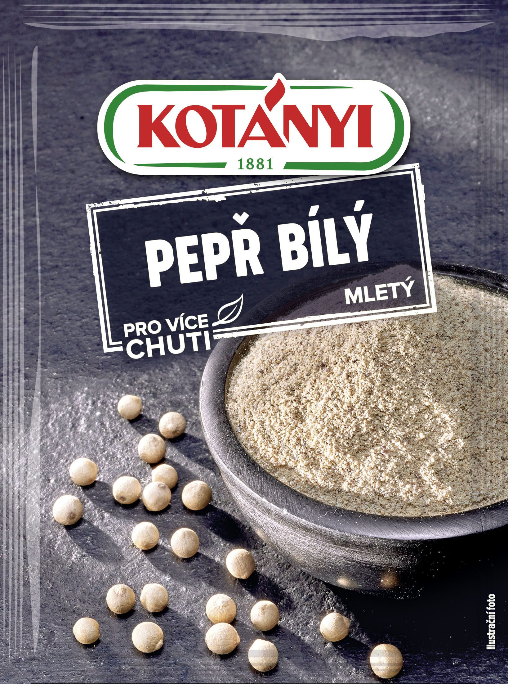 Kotányi Pepř bílý mletý