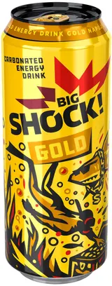 Big Shock! Gold energetický nápoj plech