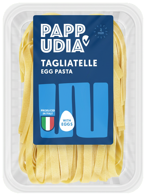 Pappudia Tagliatelle vaječné těstoviny