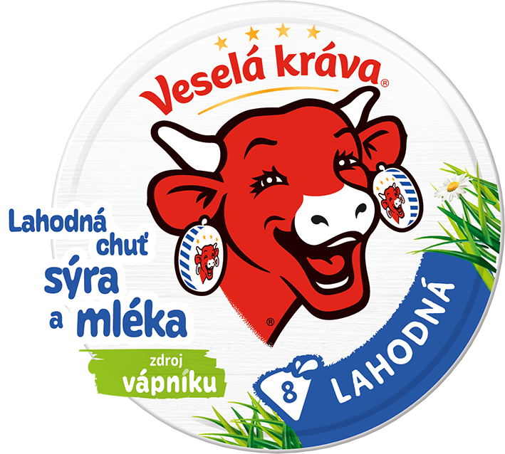 Veselá kráva Lahodná Tavený sýr