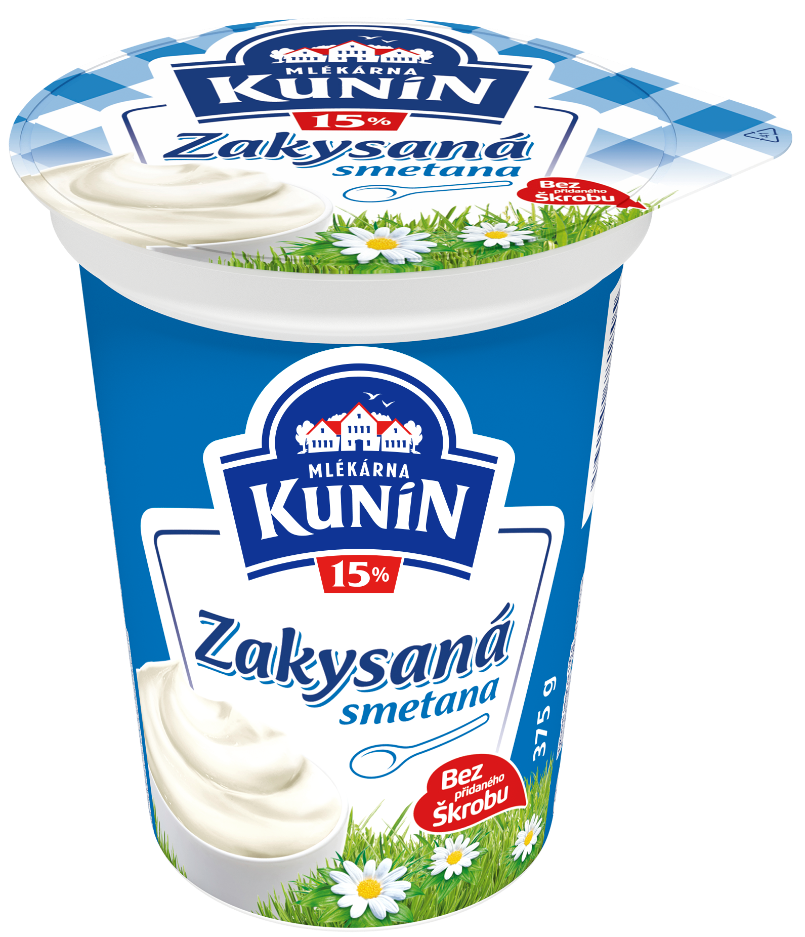 Mlékárna Kunín Zakysaná smetana krémovitá 15%