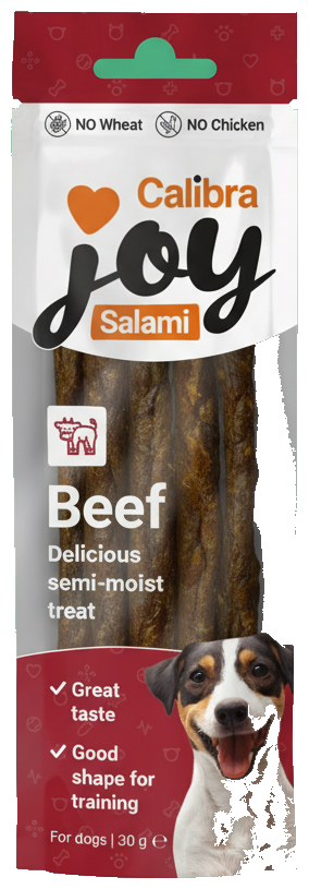 Calibra Joy Dog Salami hovězí pamlsky pro psy