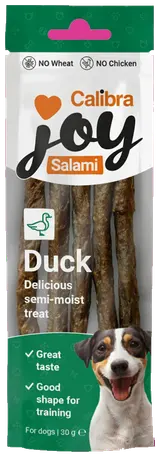 Calibra Joy Dog Salami kachní pamlsky pro psy
