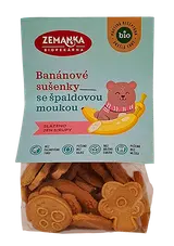 Biopekárna Zemanka BIO Špaldové banánové sušenky