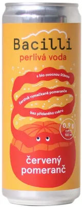 Bacilli BIO Perlivá voda Červený pomeranč