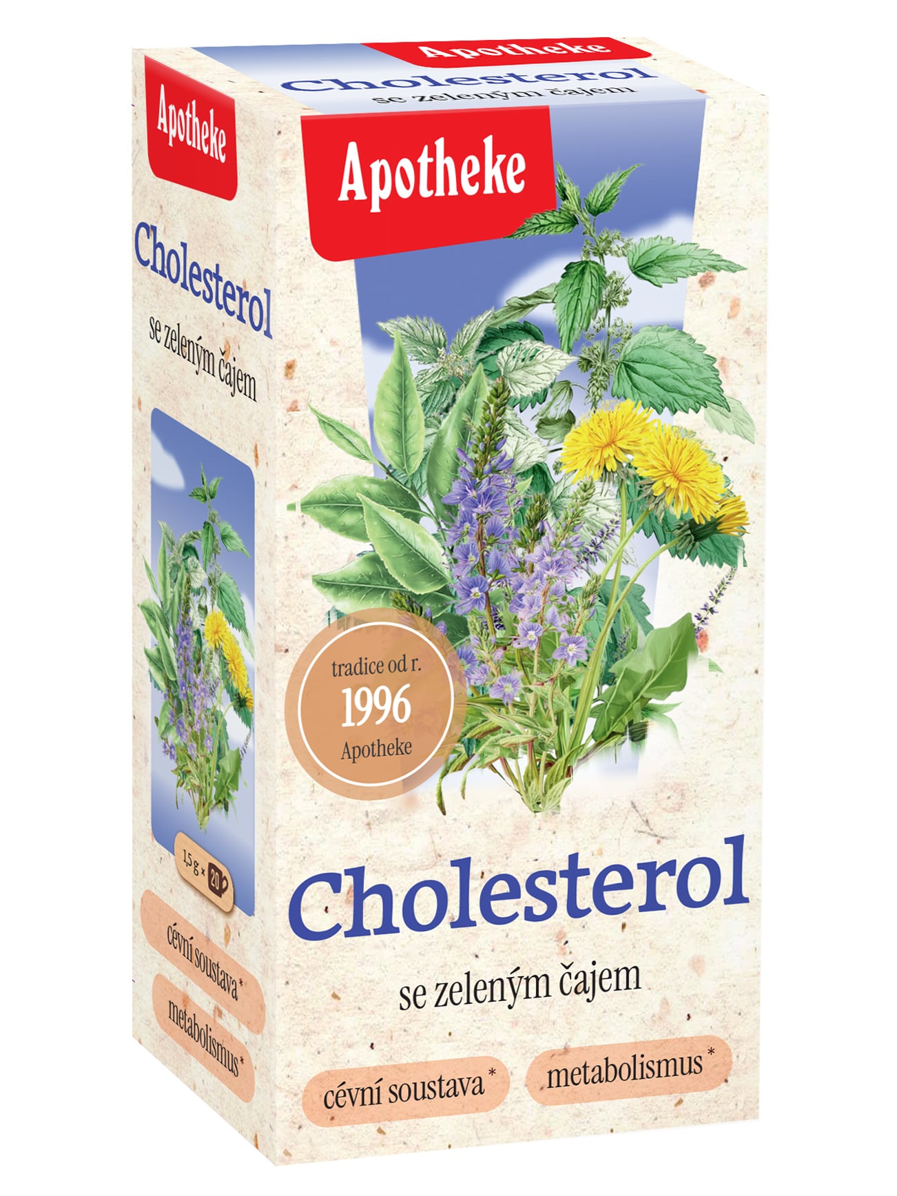 Apotheke Na cholesterol čaj 20x1.5g