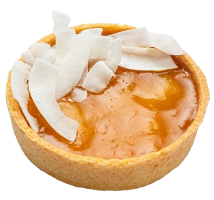 Tartaletka s mangem a maracujou