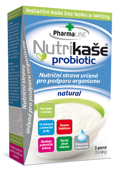 Nutrikaše probiotic natural 3x60g