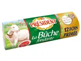 Président La Buche fondante kozí sýr