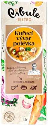Cibule Bistro Kuřecí vývar jako polévka