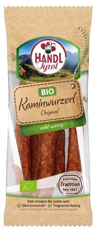 Handl Tyrol BIO Klobásky uzené a sušené