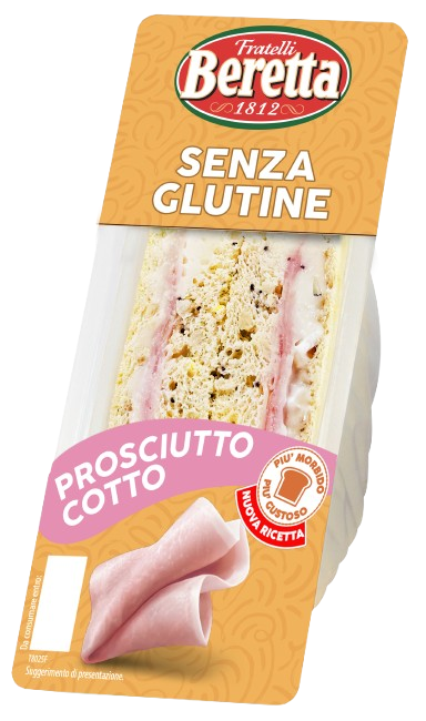 Fratelli Beretta Sendvič se šunkou a majonézou bez lepku