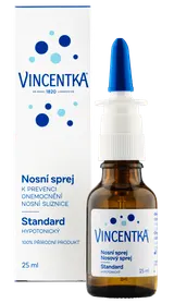 Vincentka nosní sprej STANDARD hypotonický 25ml