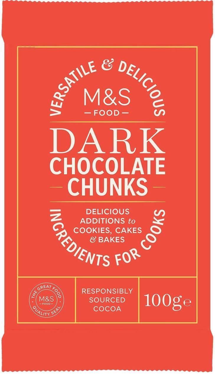 Marks & Spencer Kousky hořké čokolády