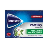 Panastat bylinné pastilky s vit.C př.malina 16ks