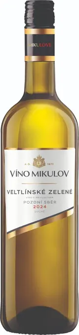 Víno Mikulov Veltlínské zelené pozdní sběr
