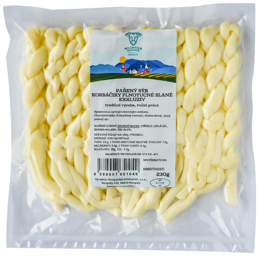 Mliečna Farma Necpaly Sýrové korbáčiky