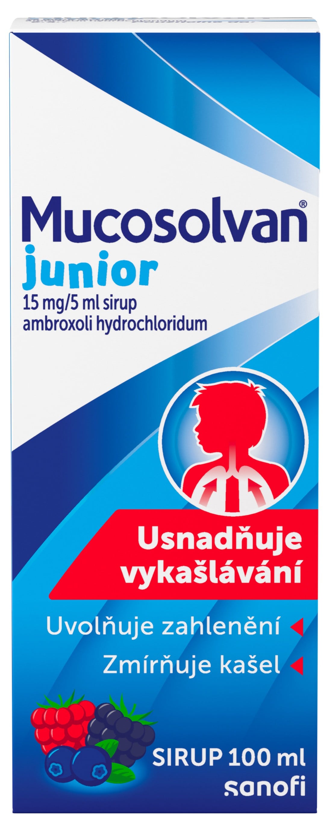 MUCOSOLVAN JUNIOR 15MG/5ML sirup 100ML
