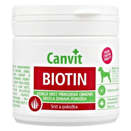 Canvit Biotin pro psy ochucené tbl.100
