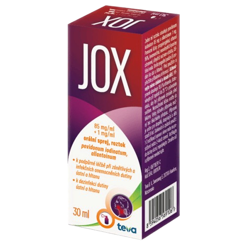 JOX 85MG/ML+1MG/ML Orální sprej, roztok 1X30ML