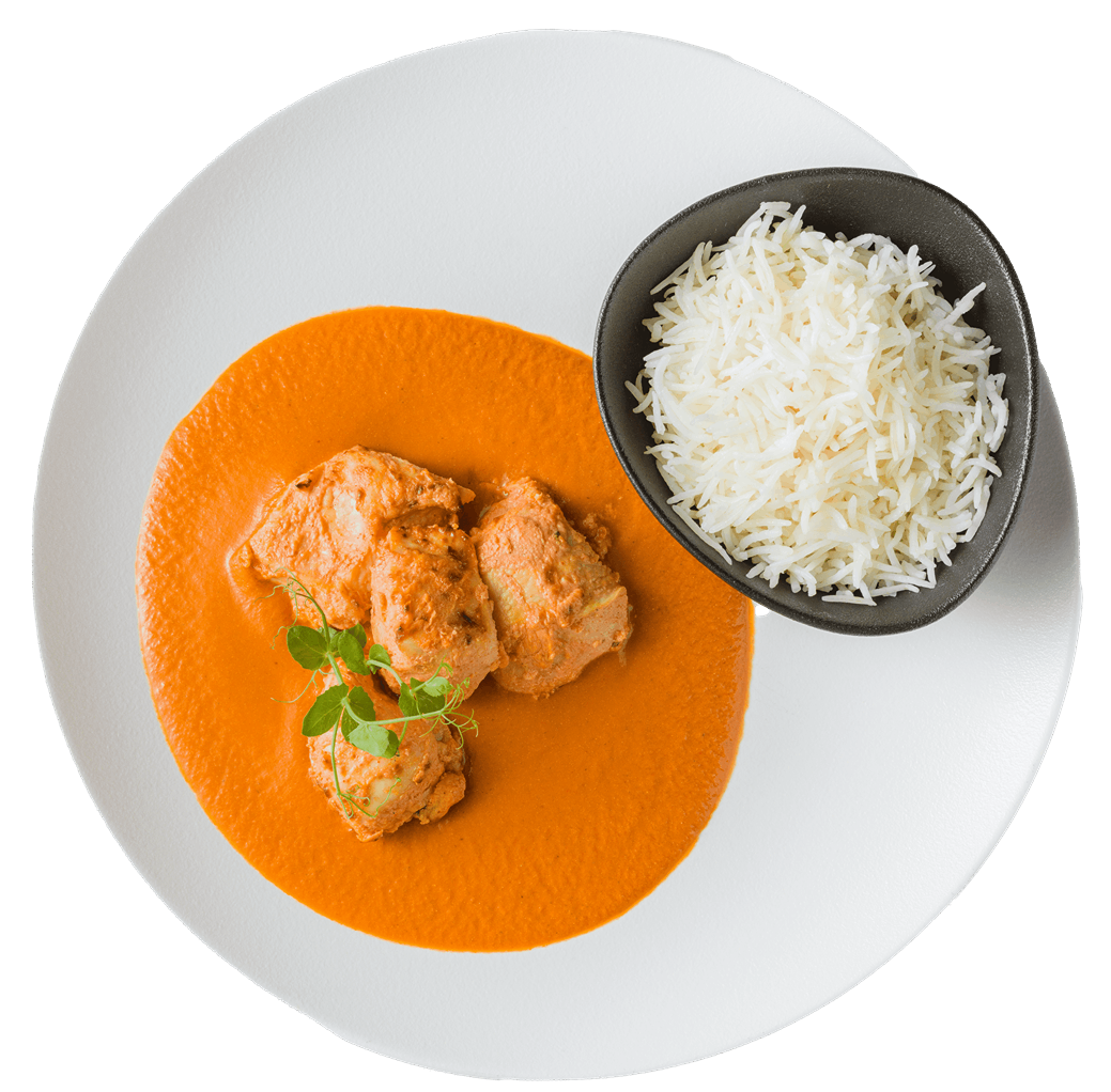 Balanced food Indické proteinové kuře a basmati rýže ze Zátiší
