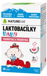 NatureVia Laktobacílky baby 30 sáčků