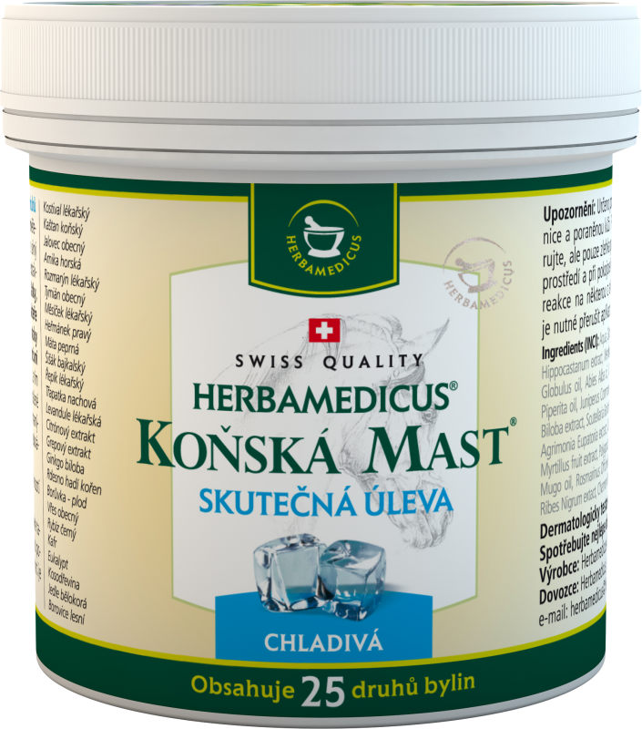 Herbamedicus Koňská mast chladivá 250ml