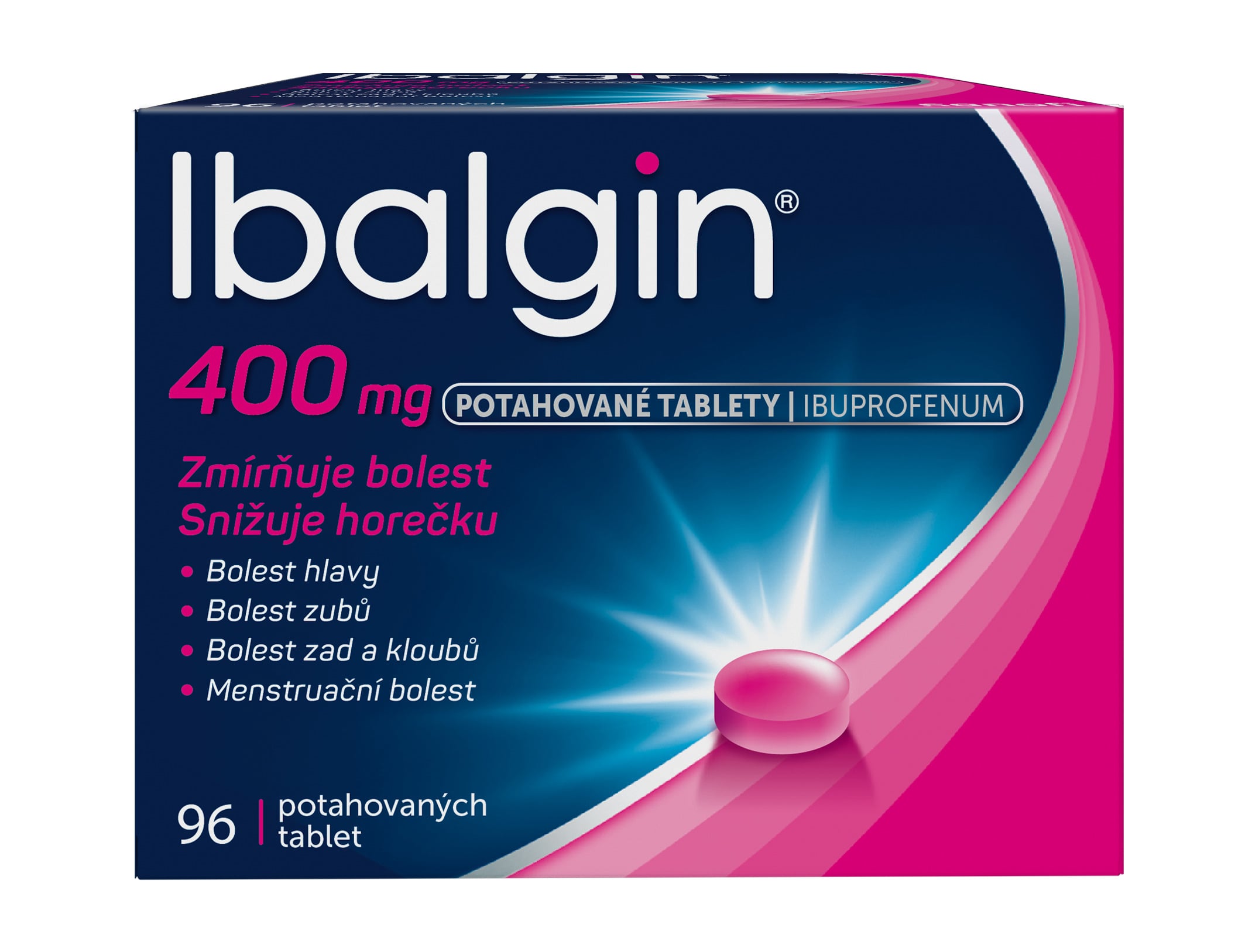 IBALGIN 400MG Potahovaná tableta 96