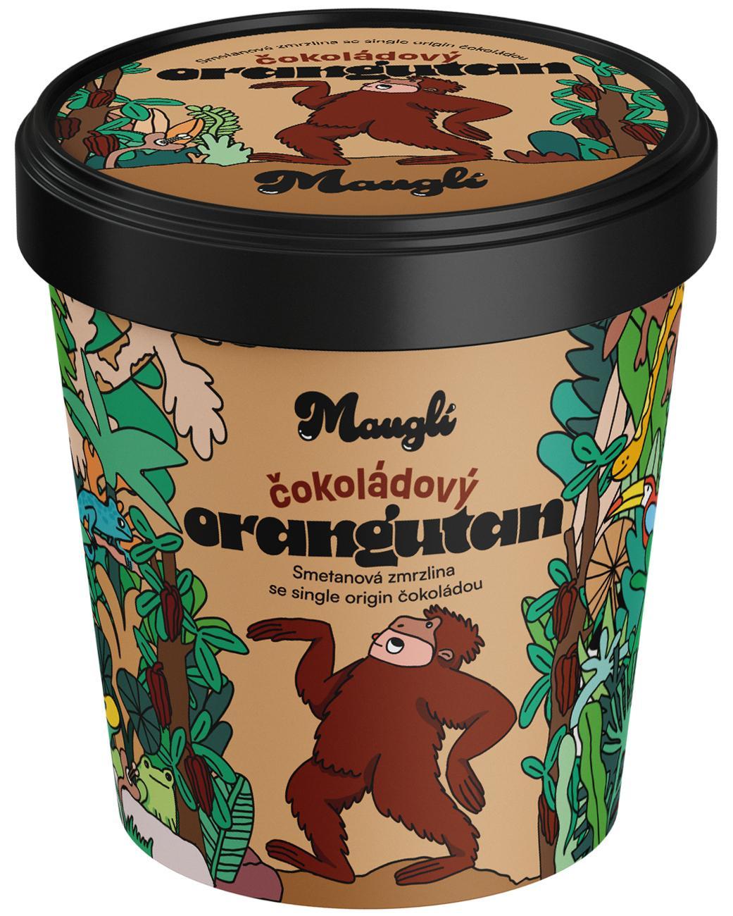 Mauglí Čokoládový orangutan