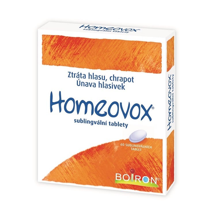 HOMEOVOX Sublingvální tableta 60