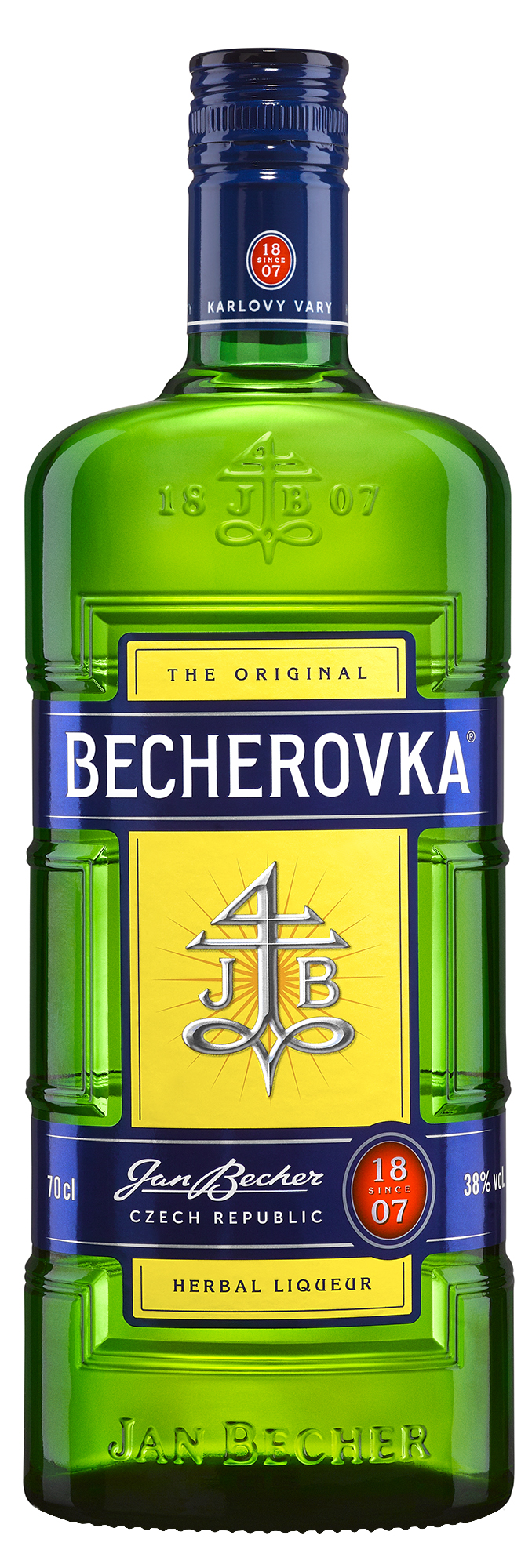 Becherovka Original bylinný likér 38% obj.