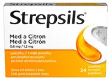 STREPSILS MED A CITRON 0,6MG/1,2MG pastilka 24