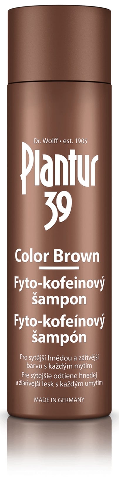 Plantur39 Color Brown Fyto-kofeinový šampon 250ml