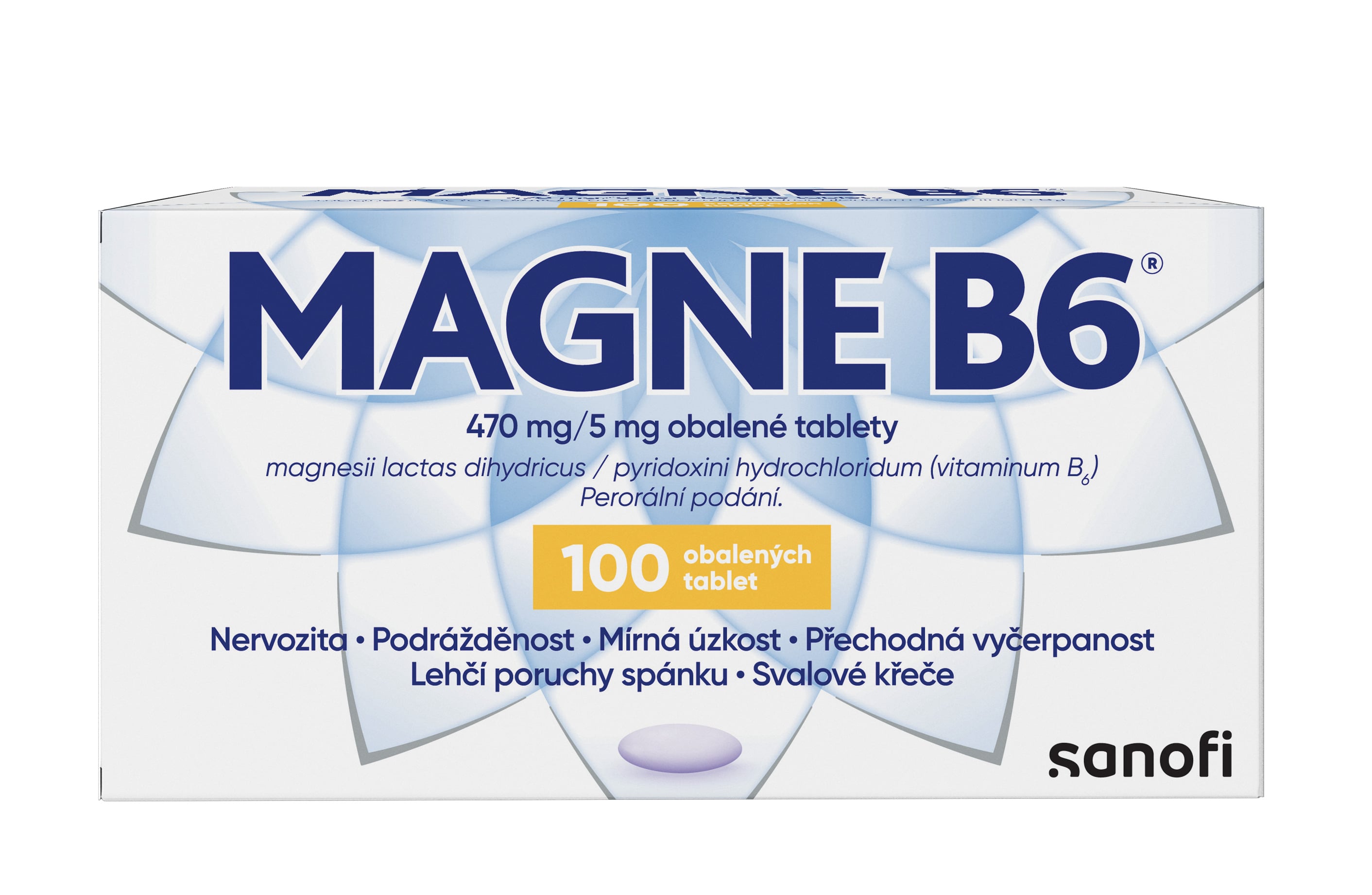 MAGNE B6 470MG/5MG Obalená tableta 100