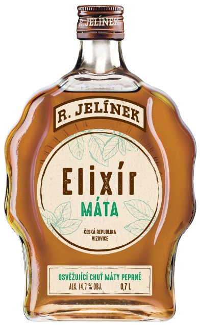 R. JELÍNEK Elixír máta 14,7% obj.