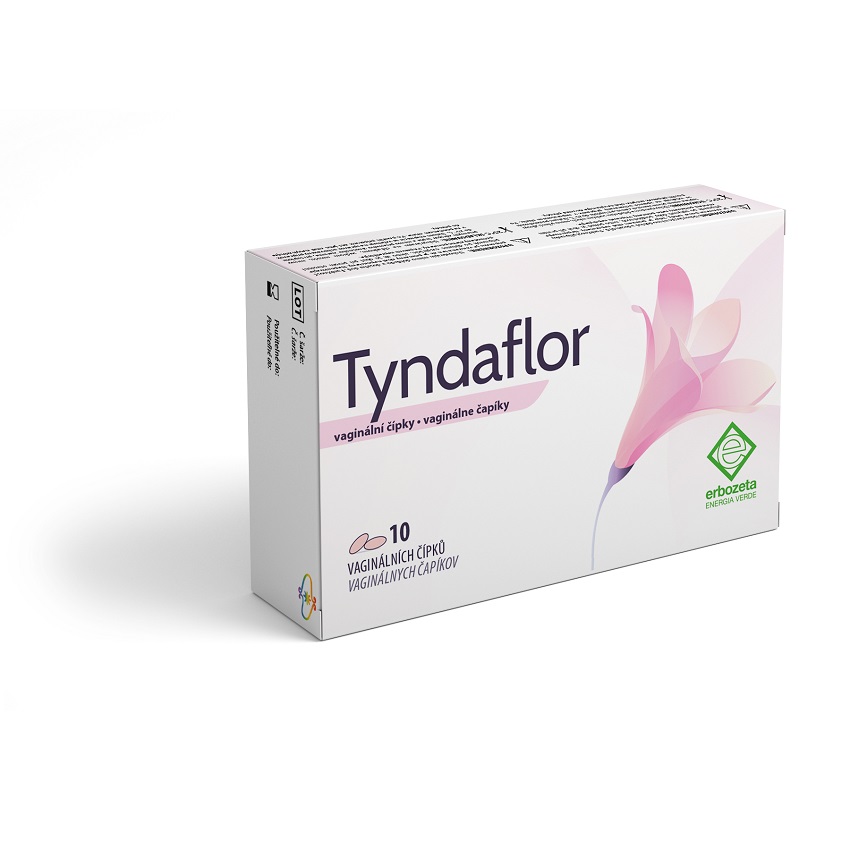 Tyndaflor vaginální čípky 10x2g