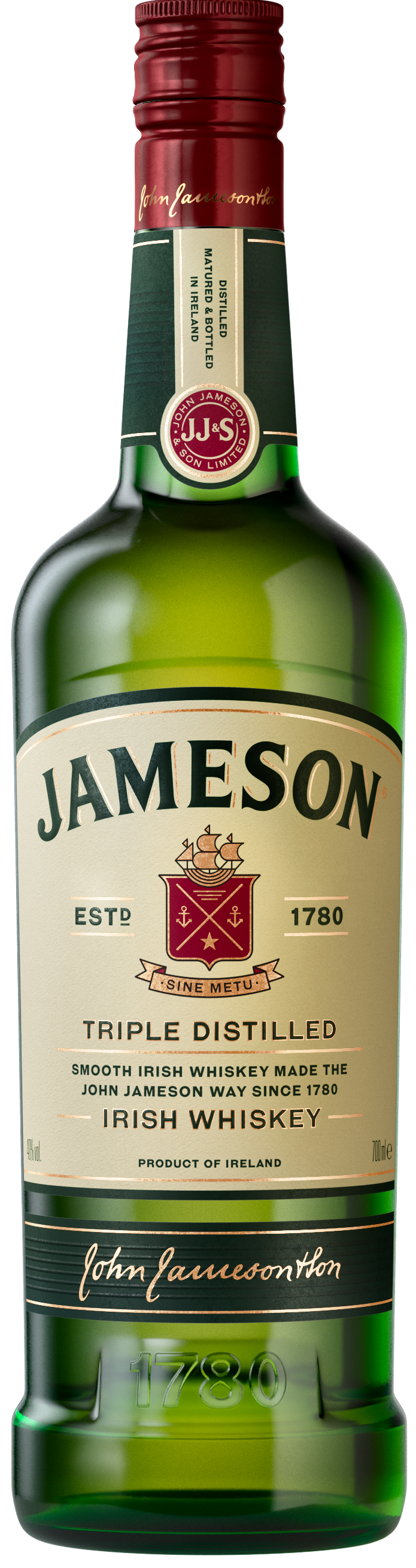 Jameson Irská whiskey 40% obj.
