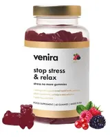 Venira Stop stress&relax gummies lesní plody 60ks