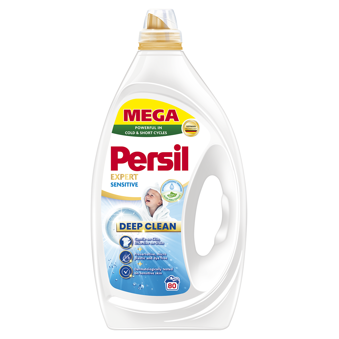 Persil Expert Sensitive prací gel (3,6 l)