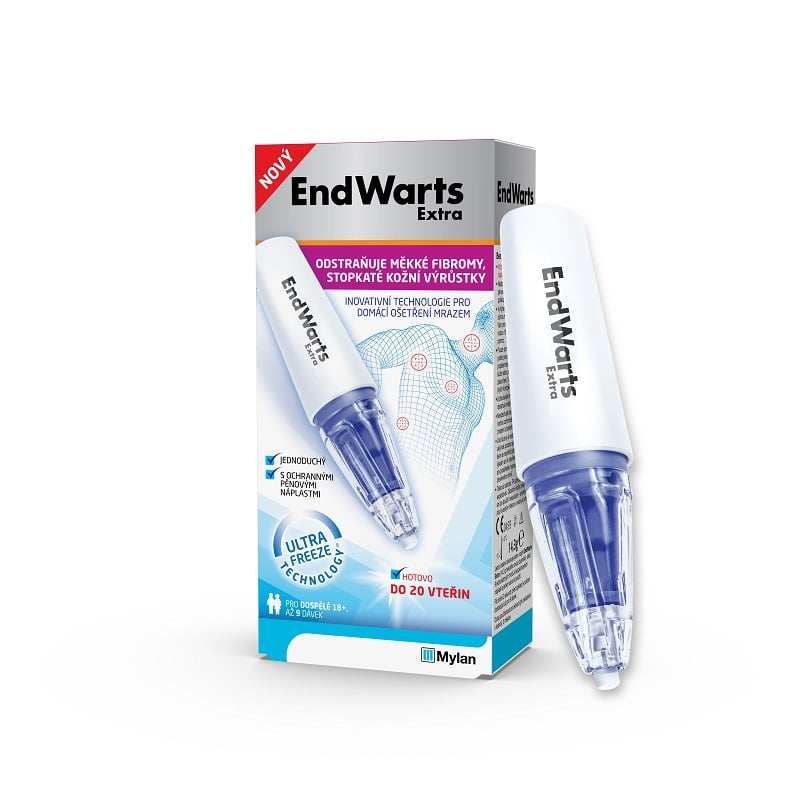 EndWarts Extra kryoterapie fibromů 14.3g